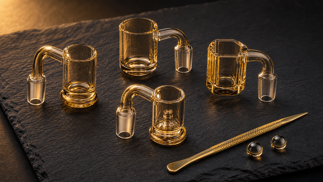 Honeybee Herb quartz banger lineup