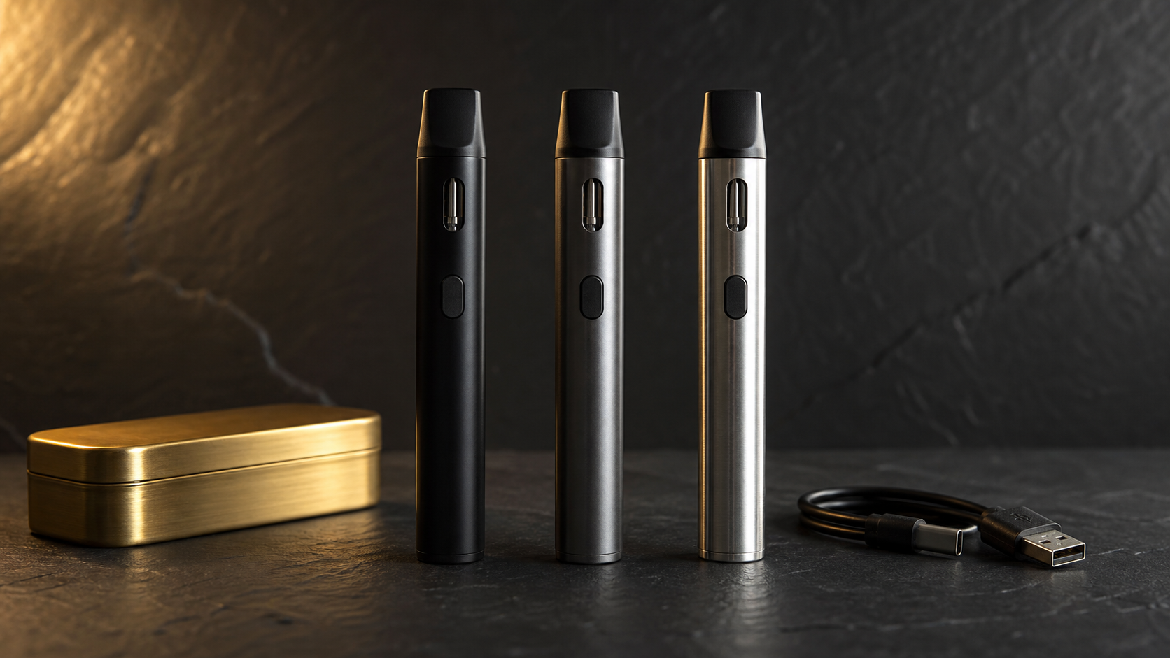 Modern dry-herb vape pens
