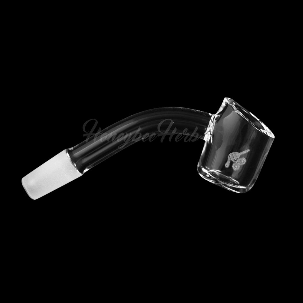 45° Quartz Banger - 4mm Thick Original | Honeybee Herb