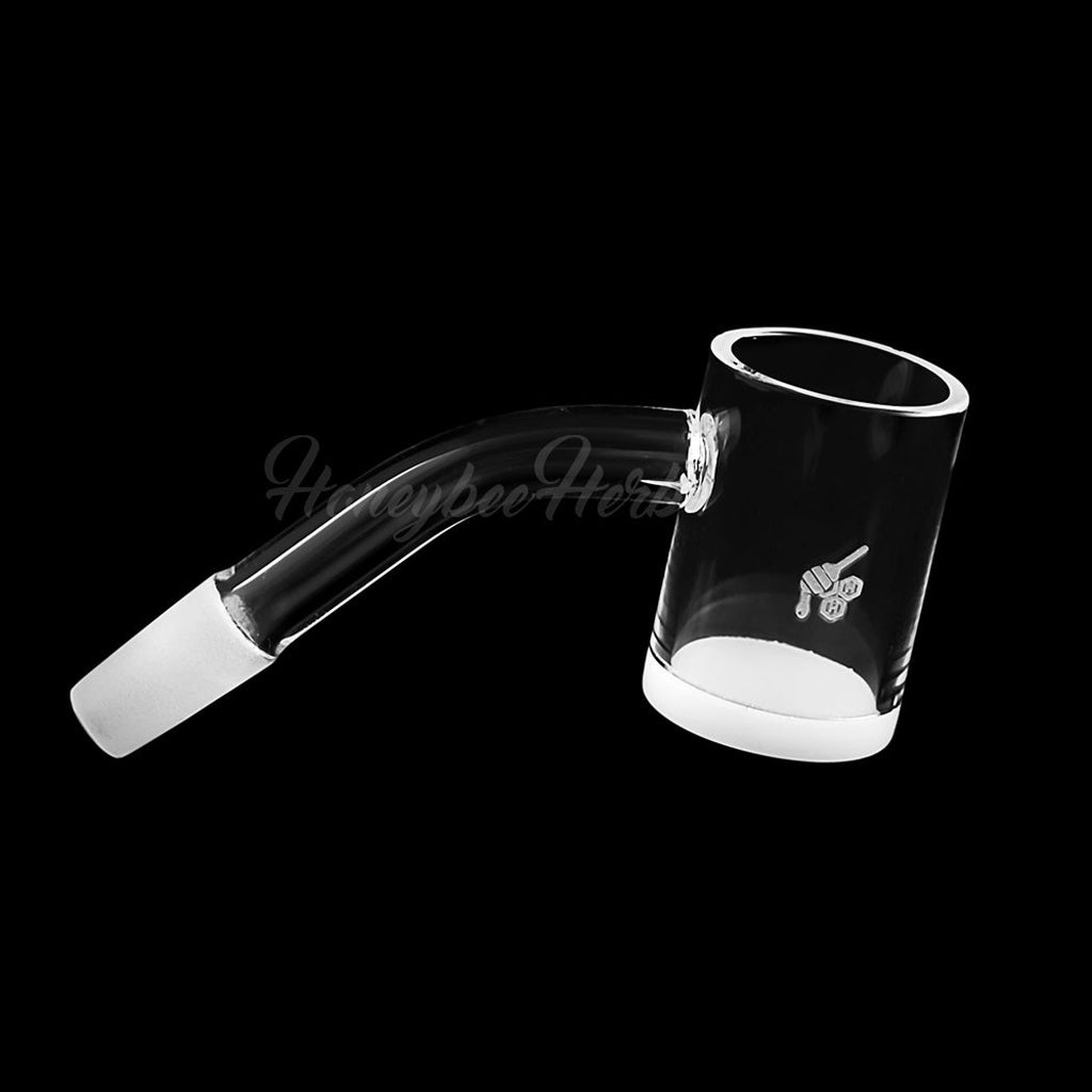 Honey & Milk 45° Quartz Banger 25mm - Honeybee Herb