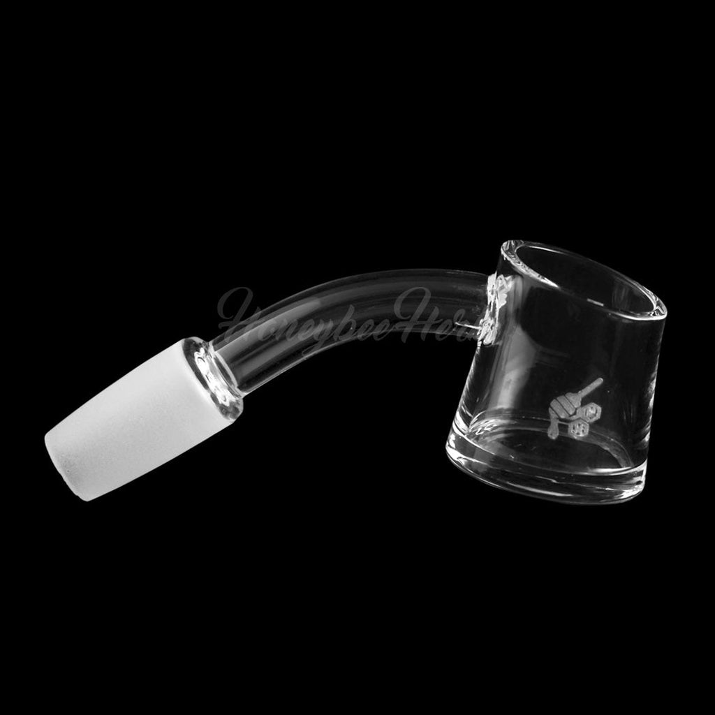 Fat Bottom 45 Degree Quartz Banger 25mm | Honeybee Herb