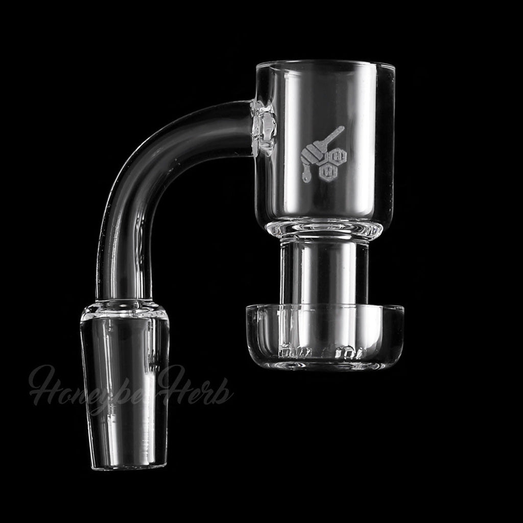Honeysuckle Terp Slurper Banger 90° - 20mm Quartz | Honeybee