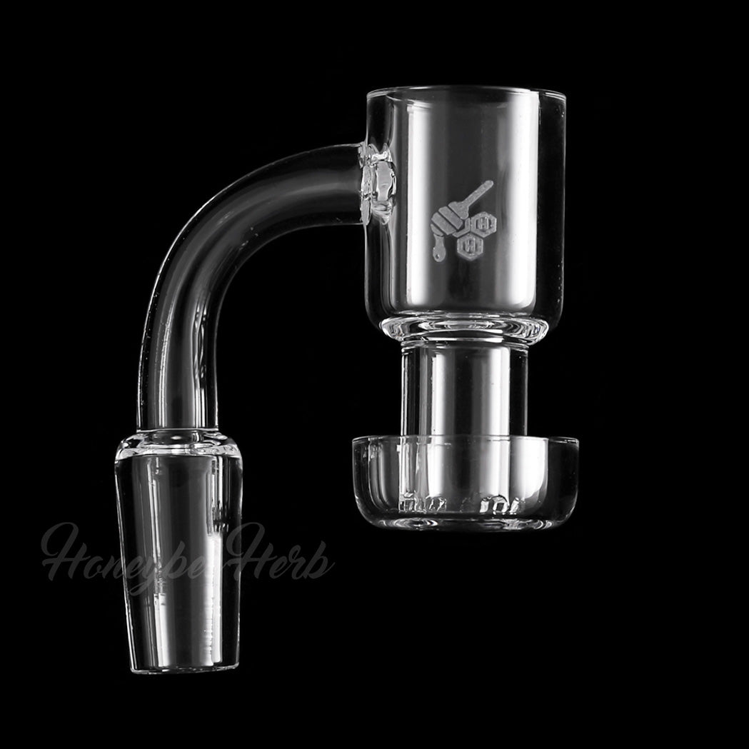 Honeysuckle Terp Slurper Banger 90° - 20mm Quartz | Honeybee