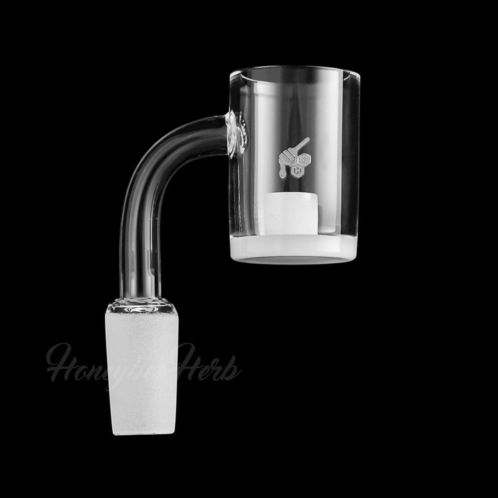 Honey & Milk Core Reactor 25mm Quartz Banger - 90° | Honeybee