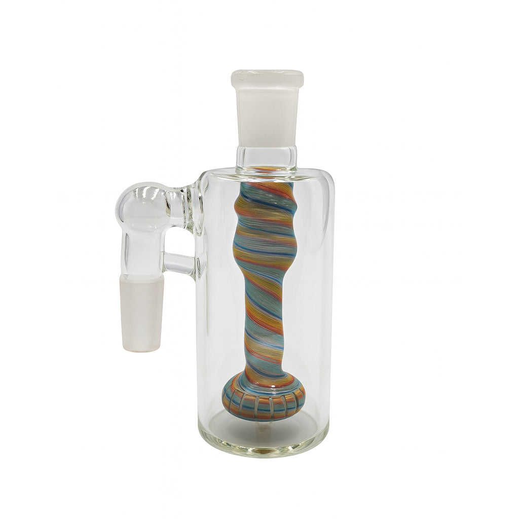 Coasta twist handblown showerhead perc ash catcher, 14mm 90° – Online Smoke and Vape