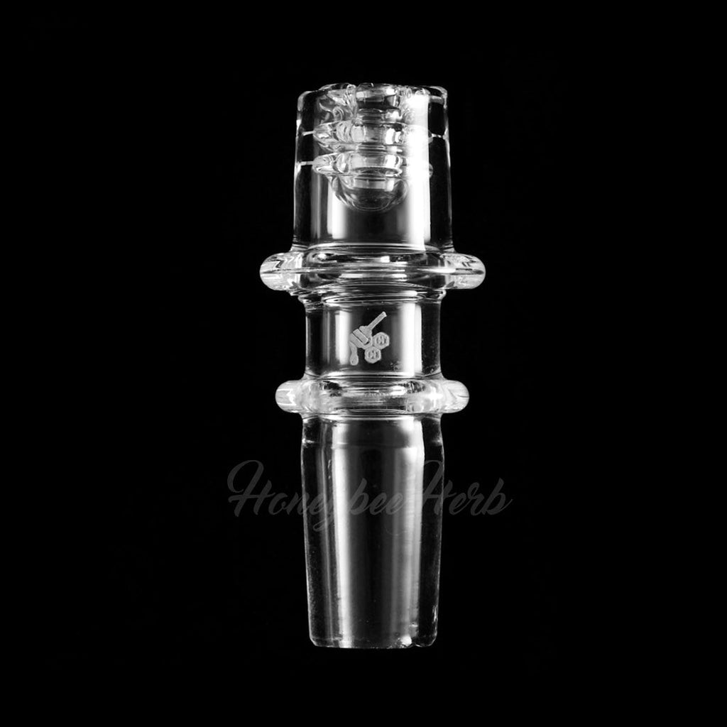Honeycomb Barrel Quartz Enail - 20mm Domeless Dab Nail