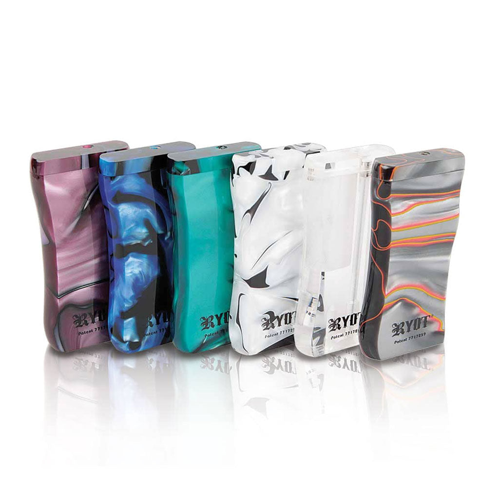 RYOT acrylic magnetic dugout with matching one hitter – Online Smoke and Vape