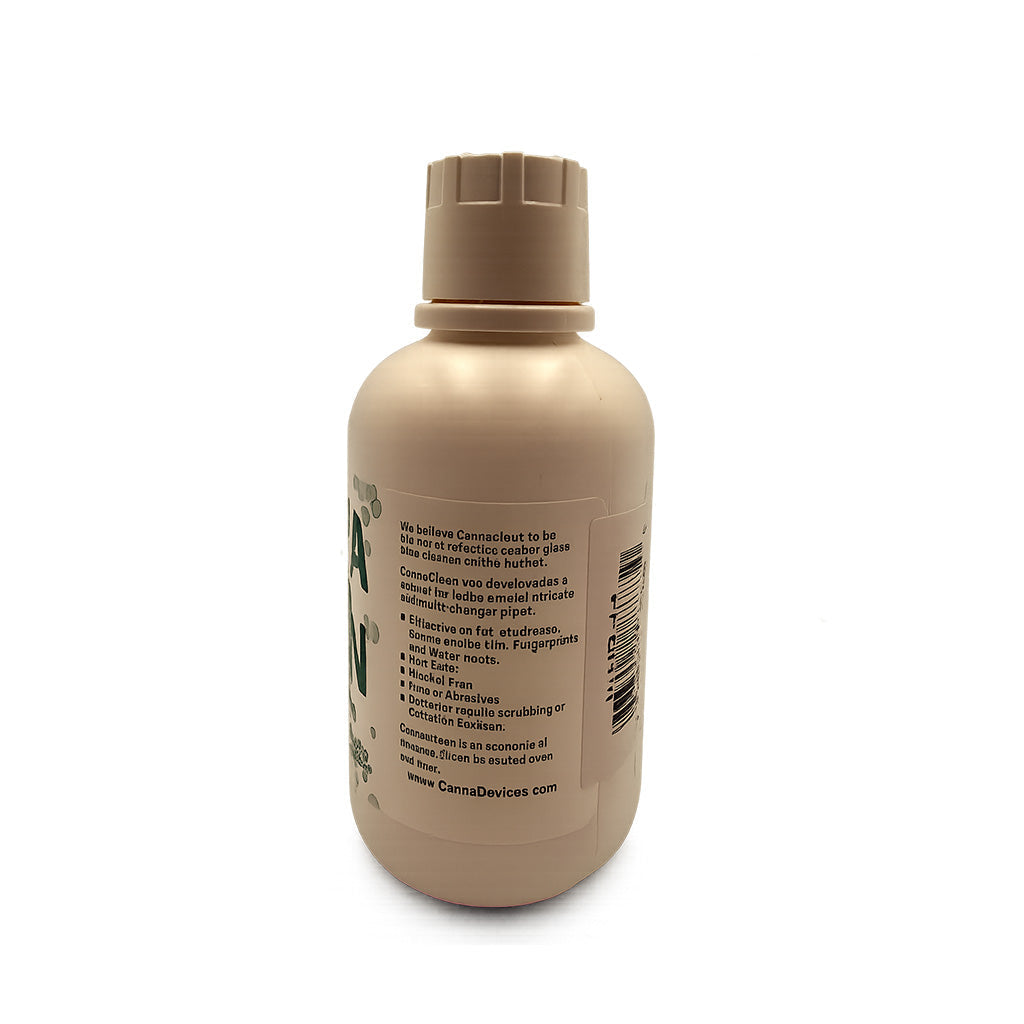 CannaClean premium glass cleaner, label detail – Online Smoke and Vape