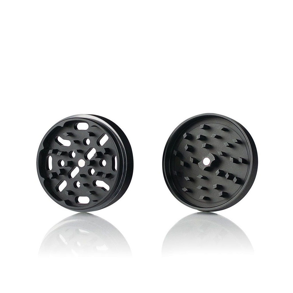 RYOT 4-piece solid body grinder, storage chamber – Online Smoke and Vape