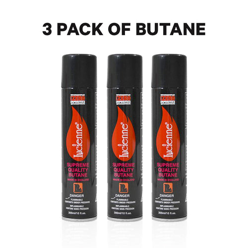 3-pack of refined butane fuel cans for torches – Online Smoke and Vape