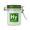 Frosted glass airtight stash jar, 420 Hybrid periodic-symbol design – Online Smoke and Vape