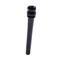 Black aluminum downstem and bowl, 5.5 inch – Online Smoke and Vape