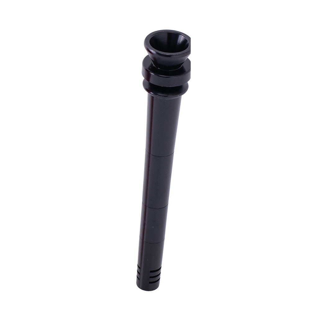 Black aluminum downstem and bowl, 5.5 inch – Online Smoke and Vape
