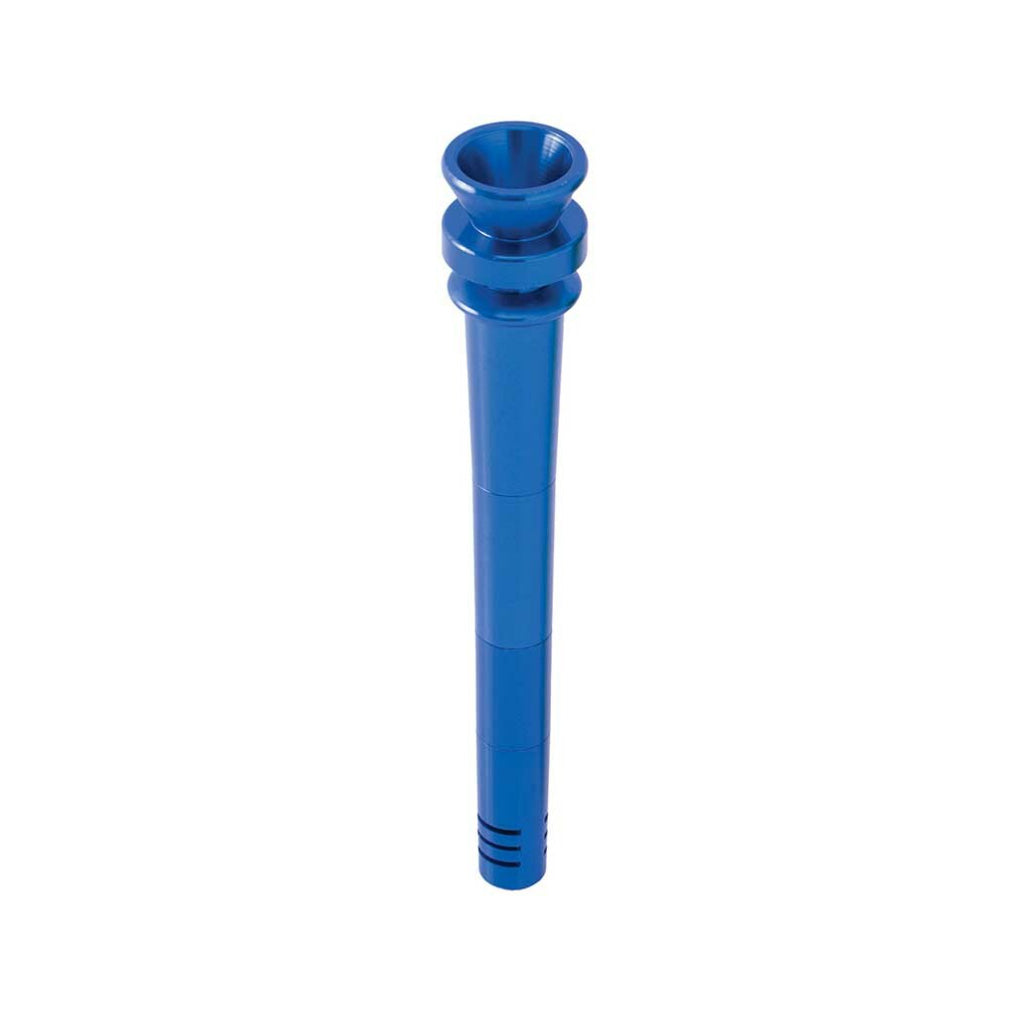 Blue aluminum downstem and bowl, 5.5 inch – Online Smoke and Vape
