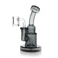 Black translucent 5.5-inch glass dab rig, 14mm female – Online Smoke and Vape