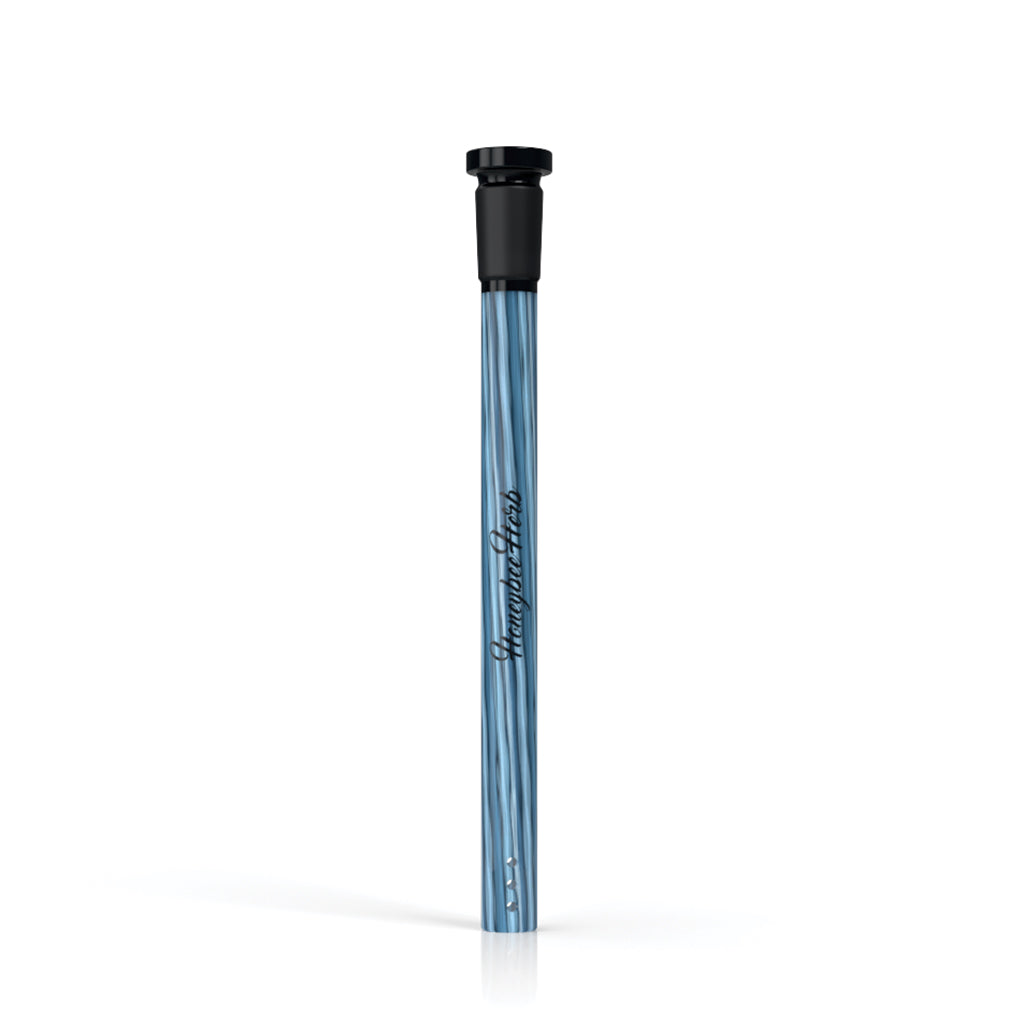 Blue Candy Stripped glass downstem, 5.5 inch – Online Smoke and Vape