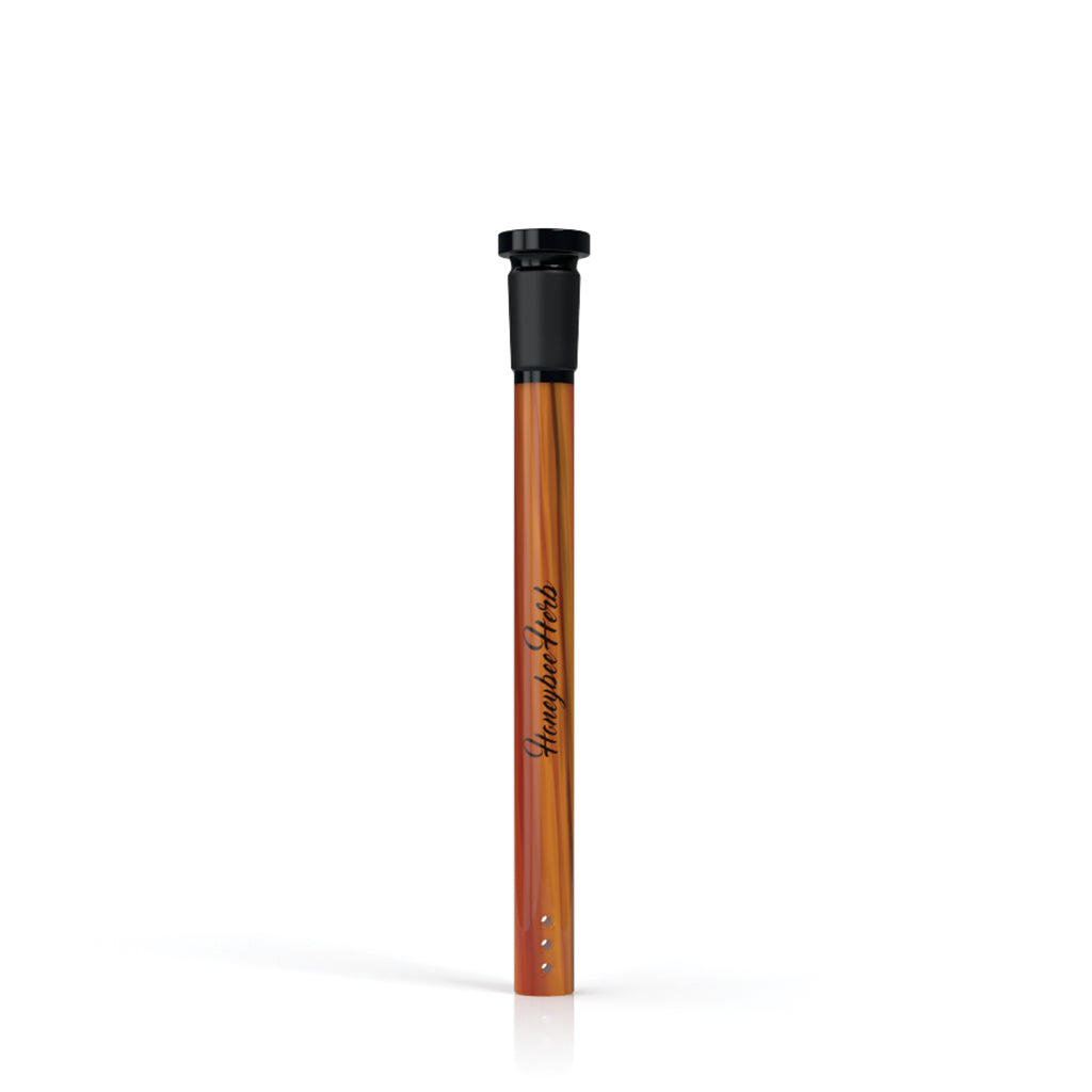 Orange Candy Stripped glass downstem, 5 inch – Online Smoke and Vape