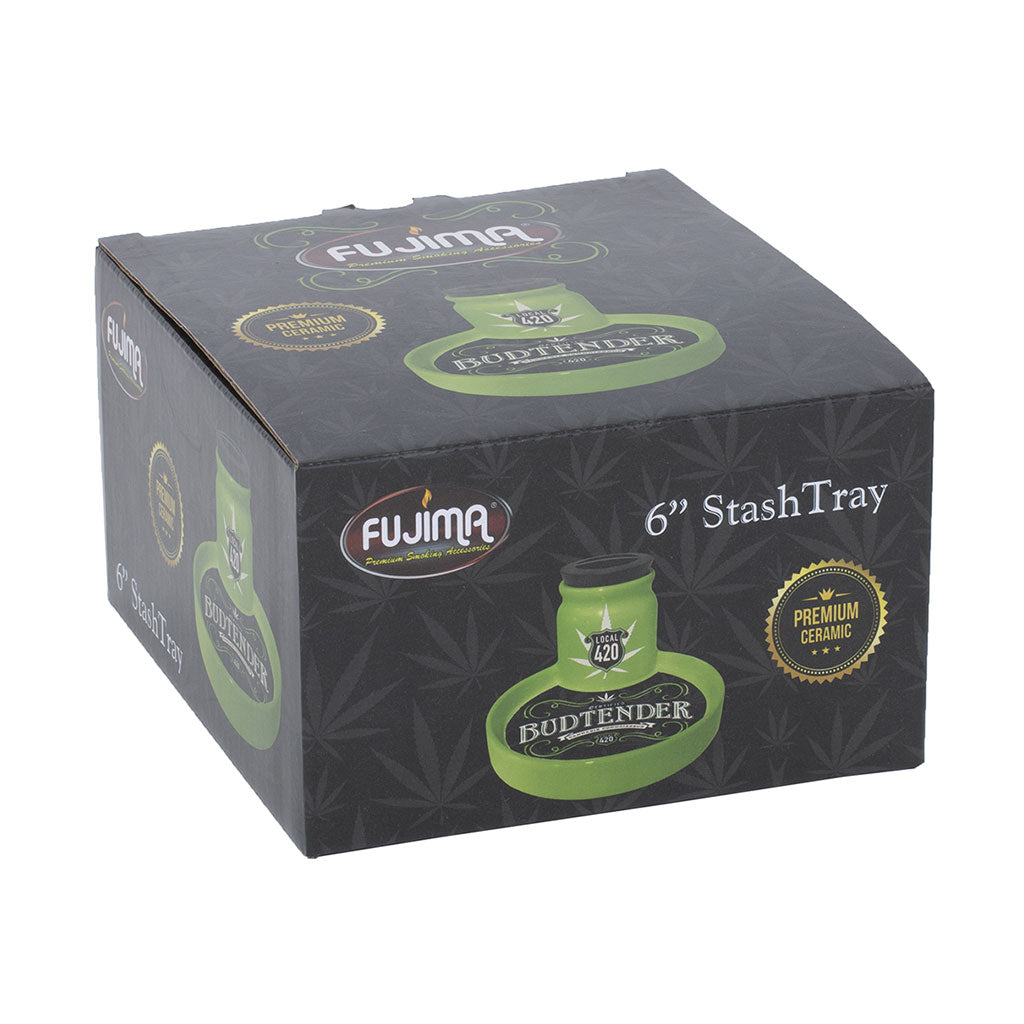 Fujima 6-inch Budtender stash tray, retail box packaging – Online Smoke and Vape