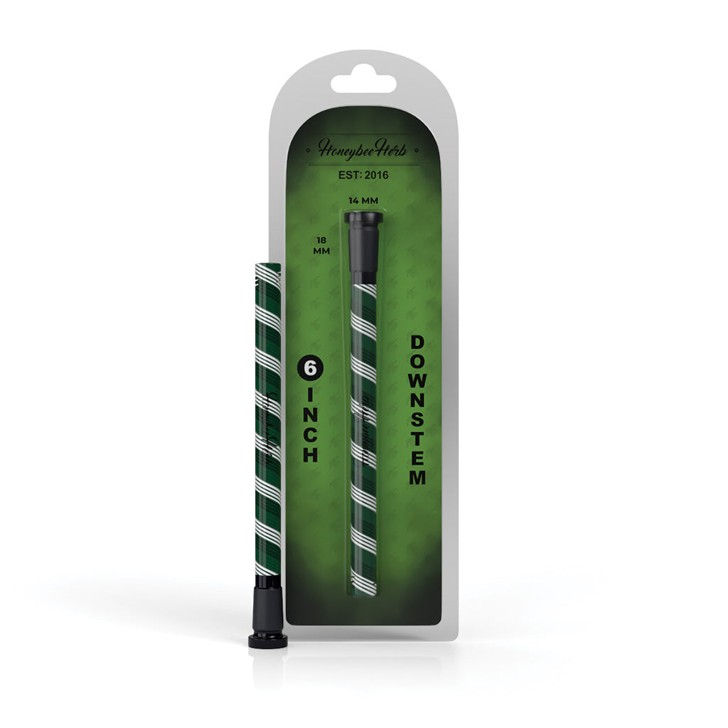 Green Candy Pop downstem, 6 inch, in packaging – Online Smoke and Vape
