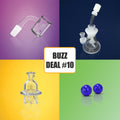 Honeybee Herb BuzzDeal bundle with quartz banger, carb cap and terp pearls – Online Smoke and Vape