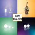 Honeybee Herb BuzzDeal bundle with banger, dab marbles and terp pearls – Online Smoke and Vape