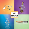 Honeybee Herb BuzzDeal bundle with banger, carb cap and dab tool – Online Smoke and Vape