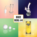 Honeybee Herb BuzzDeal bundle with bubble rig, banger and dabber – Online Smoke and Vape