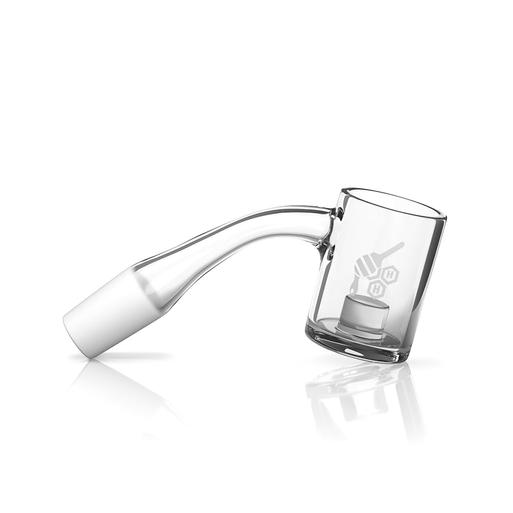 Core Reactor 45° Quartz Banger - 25mm Flat Top | Honeybee