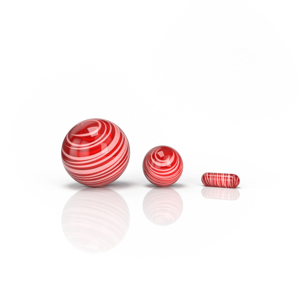 Red dab marble set in BuzzDeal bundle – Online Smoke and Vape