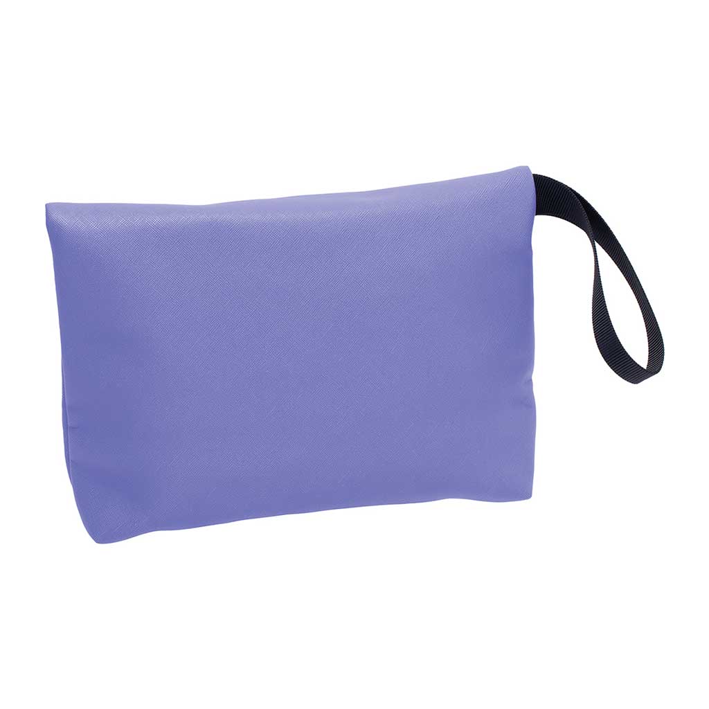 Very Peri purple smell-proof bag with lock, front view – Online Smoke and Vape