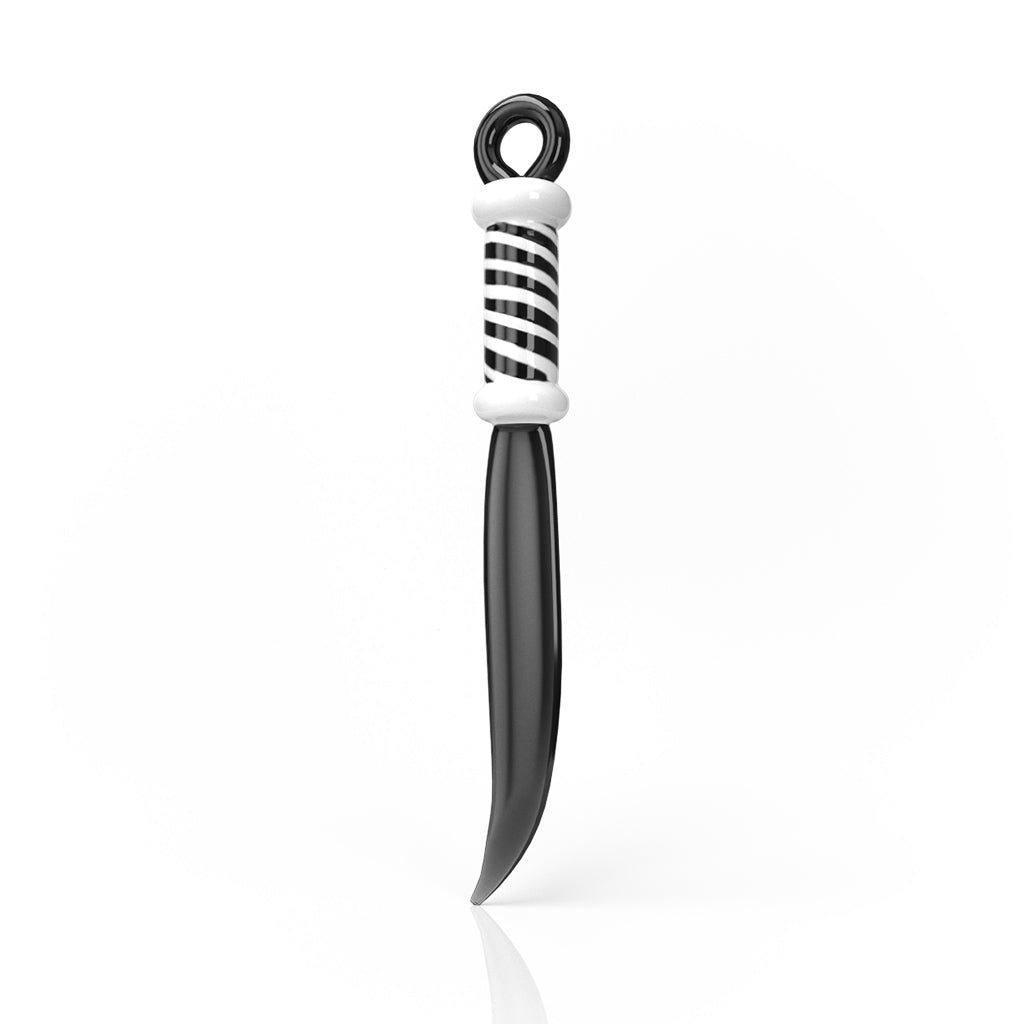 Black glass sword dab tool in BuzzDeal bundle – Online Smoke and Vape