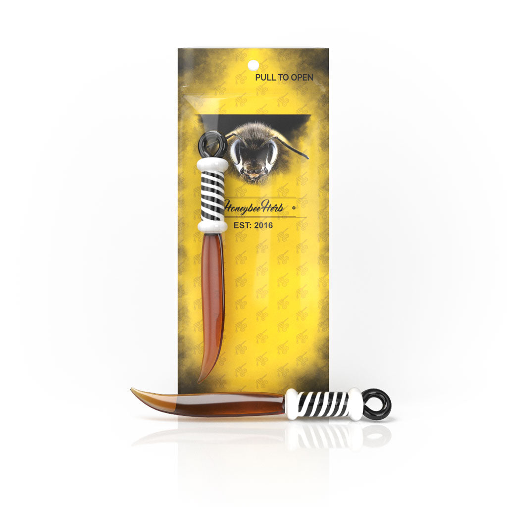 Red glass sword dab tool in BuzzDeal bundle – Online Smoke and Vape