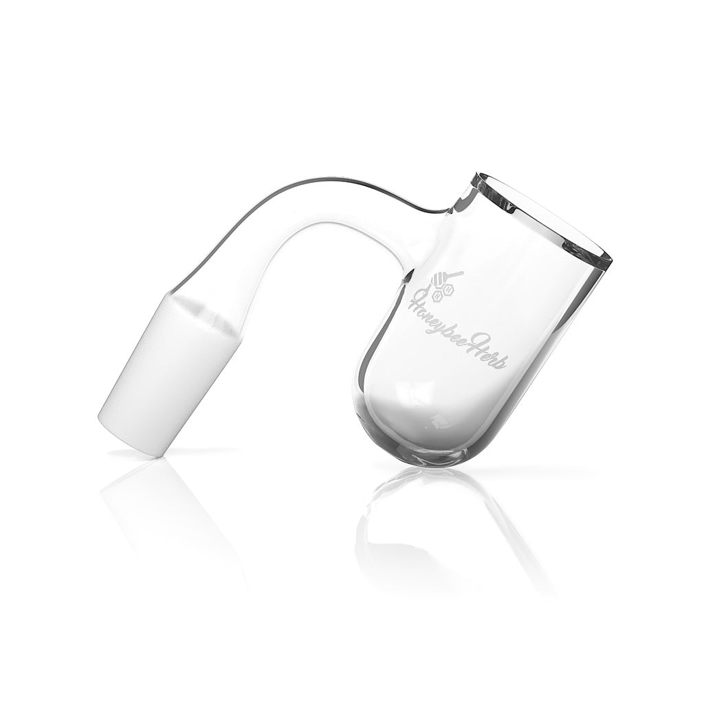 Honey Bevel Deep Bowl black-line quartz banger in BuzzDeal bundle – Online Smoke and Vape