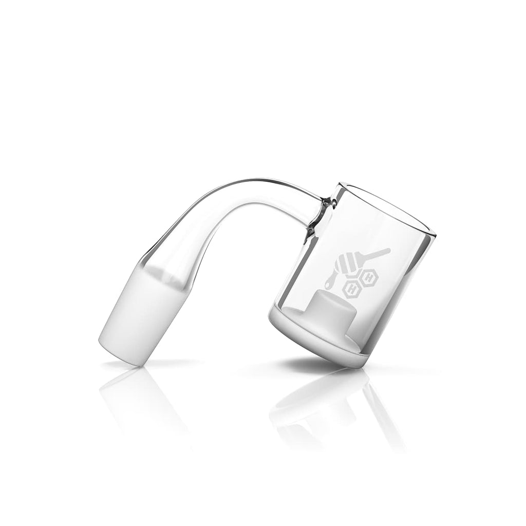 Honey & Milk Core Reactor 25mm Quartz Banger - 90° | Honeybee