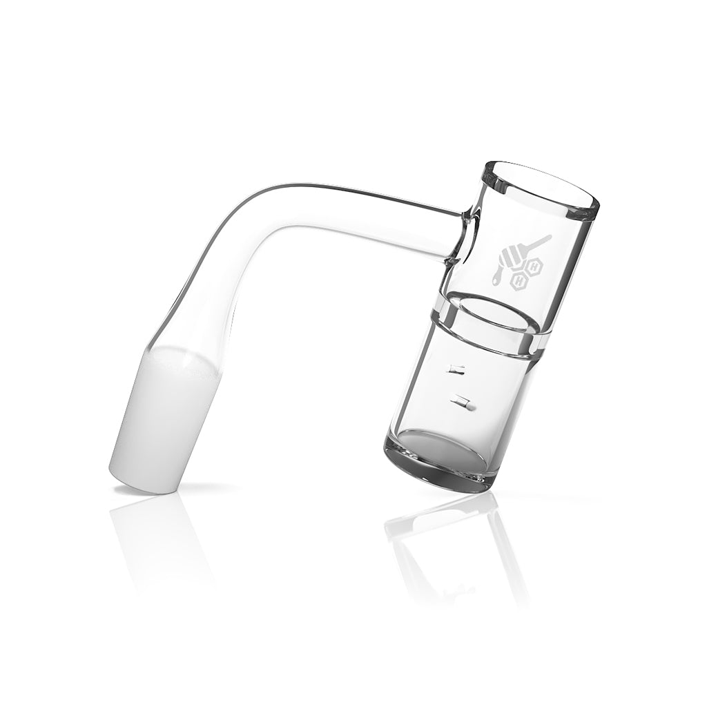 Honey Well 90° yellow-line quartz banger in BuzzDeal bundle – Online Smoke and Vape