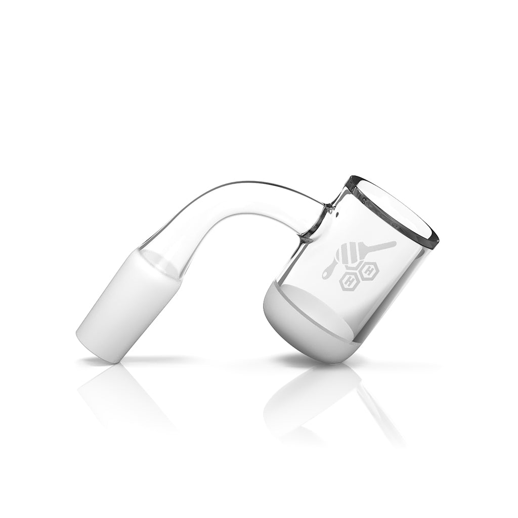 25mm Honey & Milk Opaque Banger 90° | Honeybee Herb