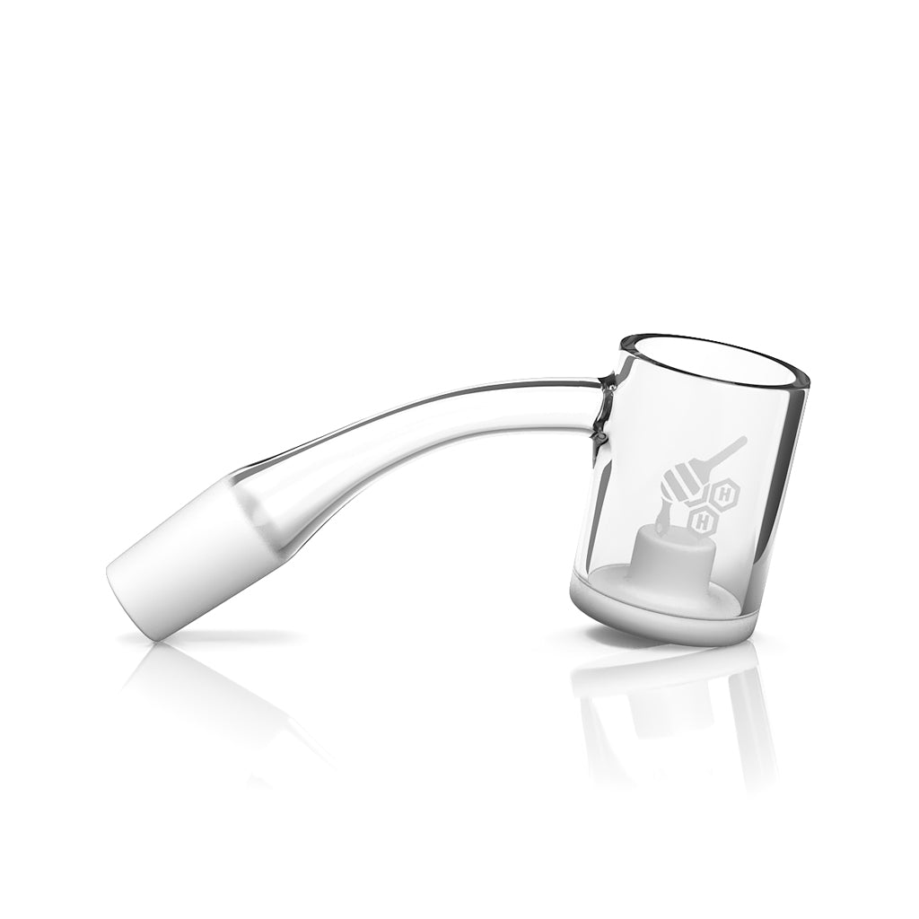 Core Reactor 45° Quartz Banger 25mm - Honey & Milk | Honeybee