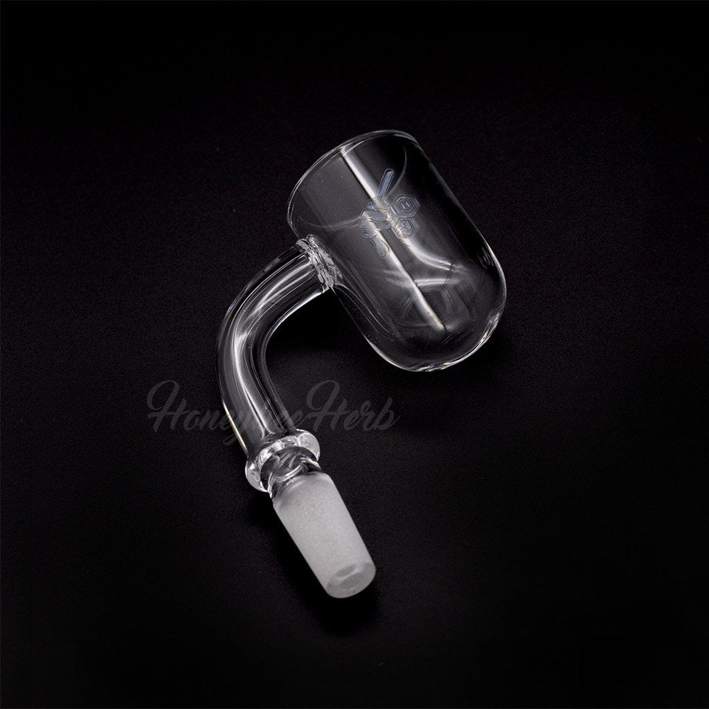 Honey Cyclone 25mm Round Bottom Quartz Banger 90° | Honeybee