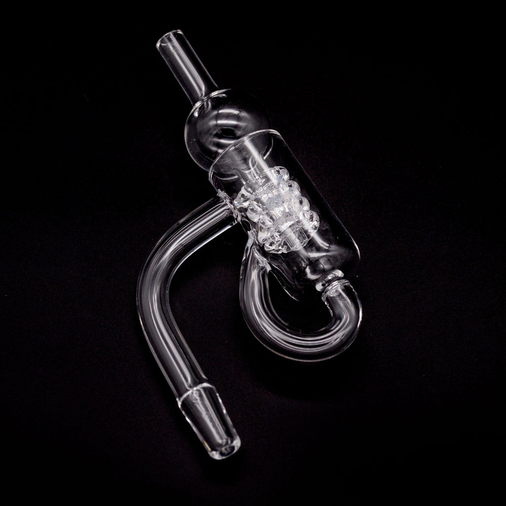 25mm Honey Recycler Quartz Banger 90° - Complete Kit