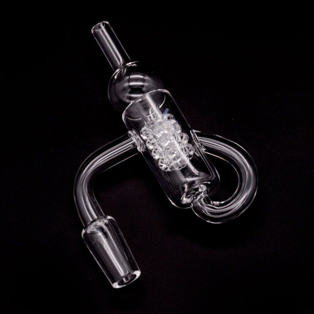 25mm Honey Recycler Quartz Banger 90° - Complete Kit