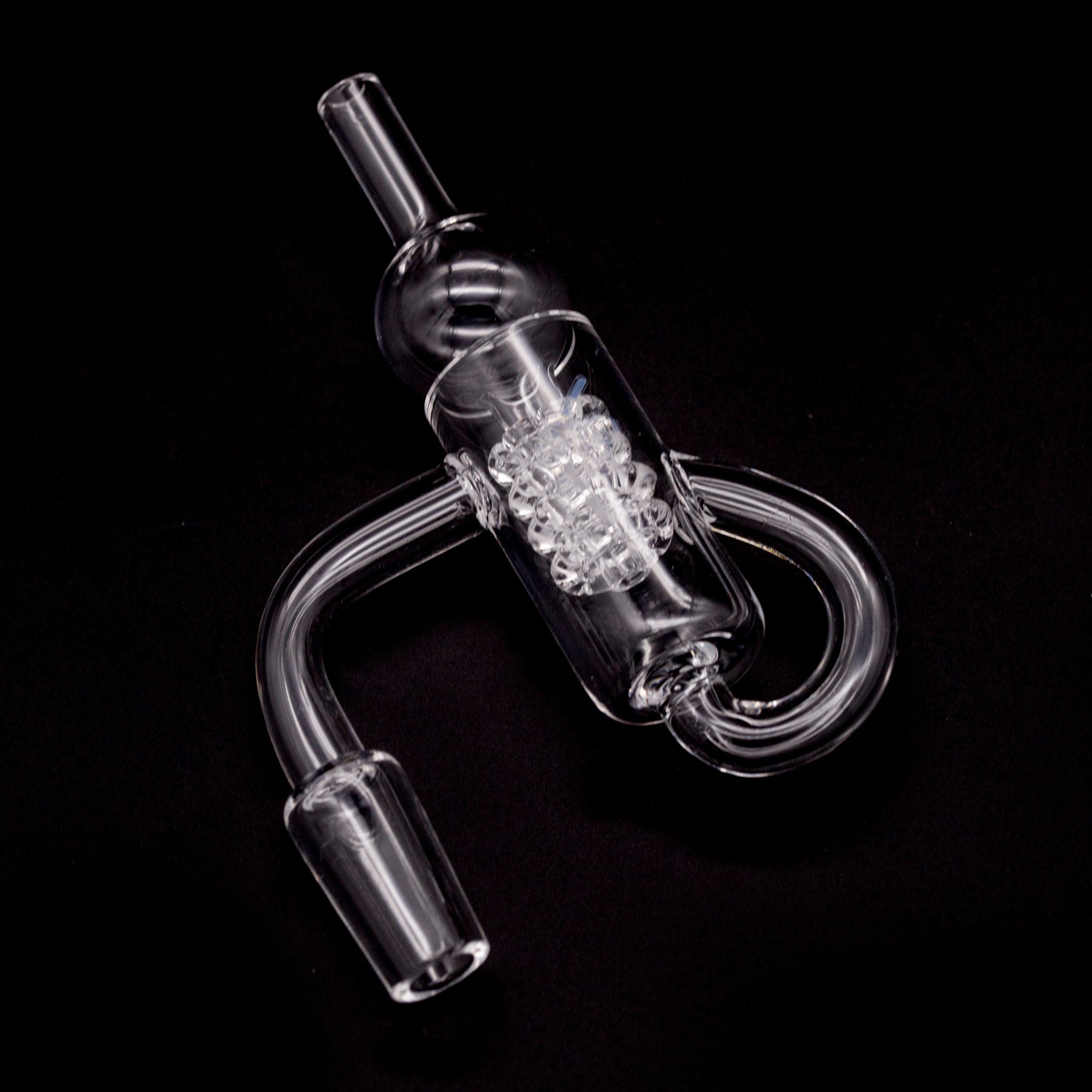 25mm Honey Recycler Quartz Banger 90° - Complete Kit