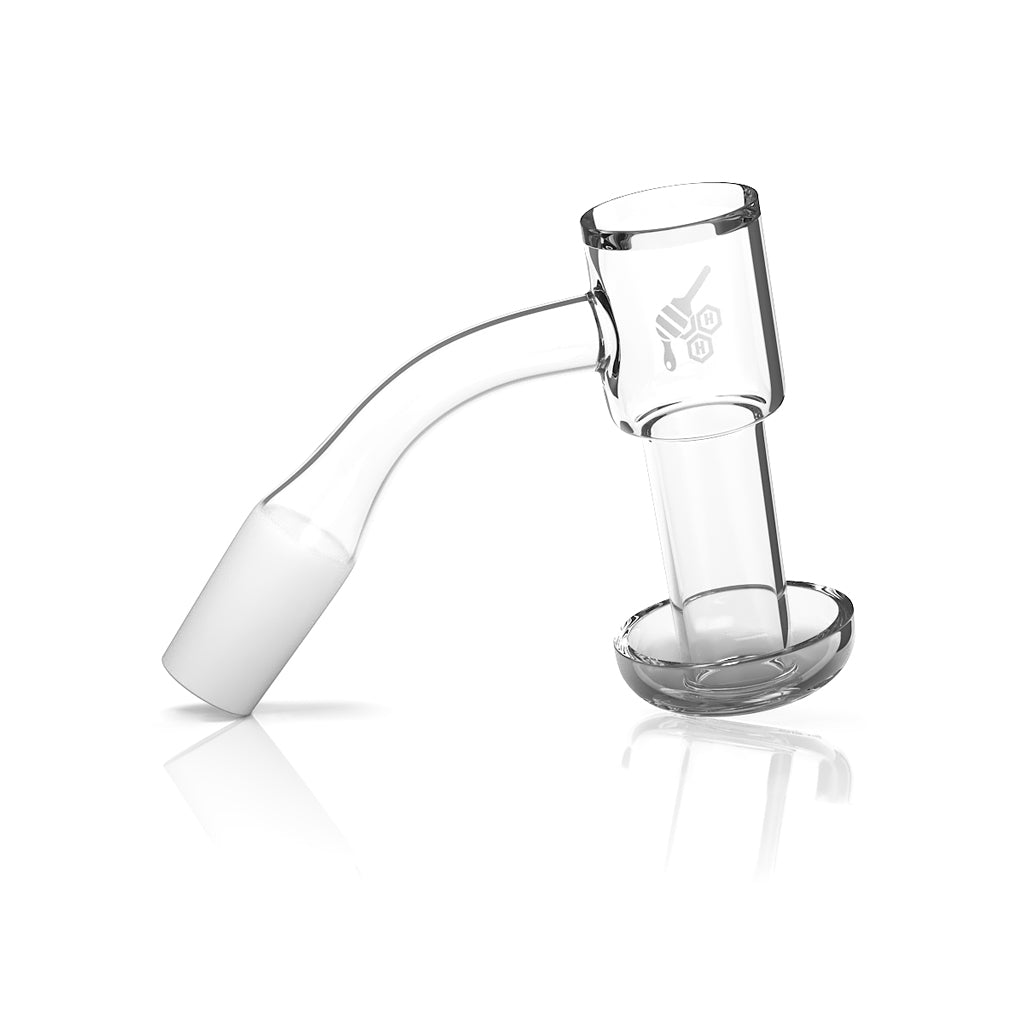 Honeysuckle Bevel 45° quartz banger in BuzzDeal bundle – Online Smoke and Vape