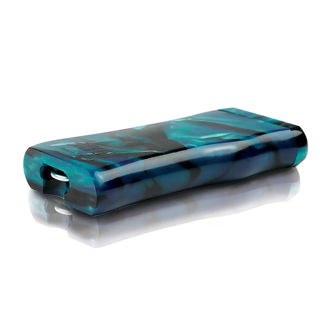 RYOT green acrylic magnetic dugout, flat view – Online Smoke and Vape