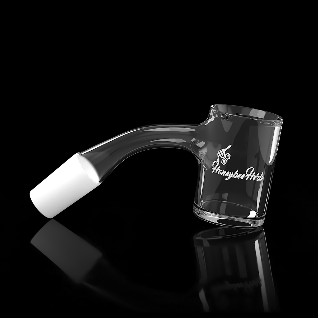 25mm Original Bevel 45° Quartz Banger | Honeybee Herb BL