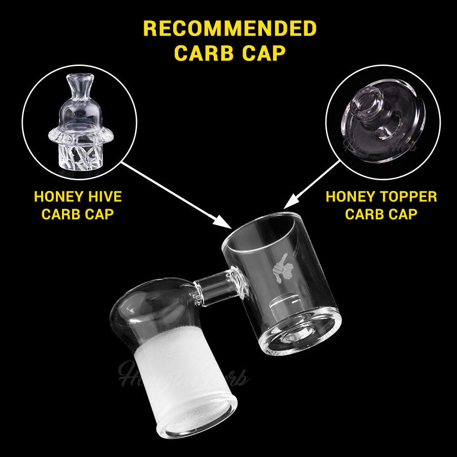 Core Reactor Sidecar Quartz Banger 90° - 25mm | Honeybee