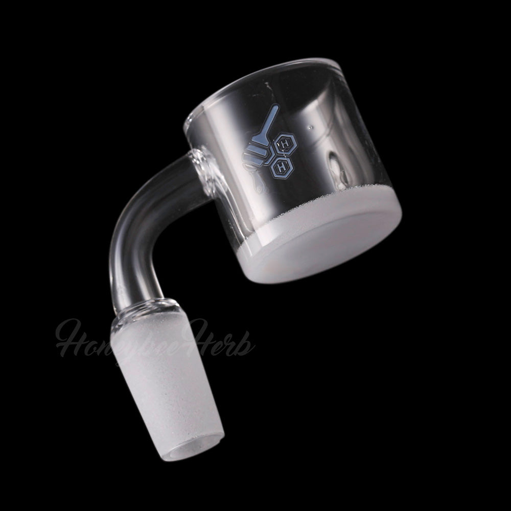 XL Durable Quartz Banger 30mm 90° - Honey & Milk Opaque Base