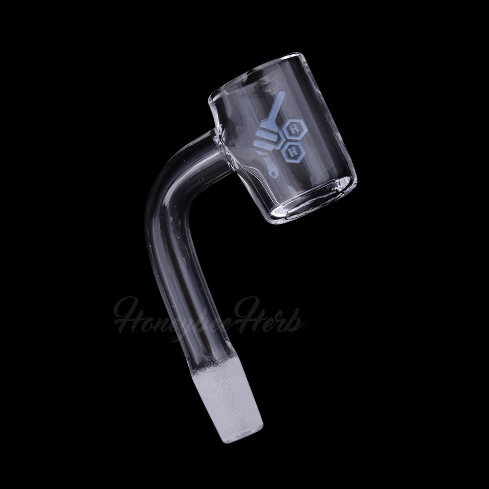 4mm Thick Quartz Banger 90° - Premium Heat Retention | HB