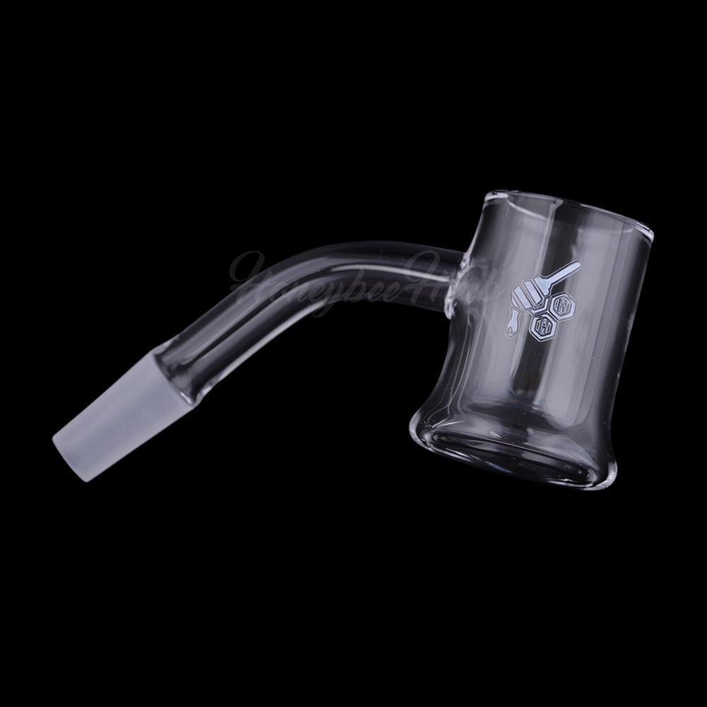 Honeybee Herb Honey Mug 45° Quartz Banger - 25mm | 3mm Thick