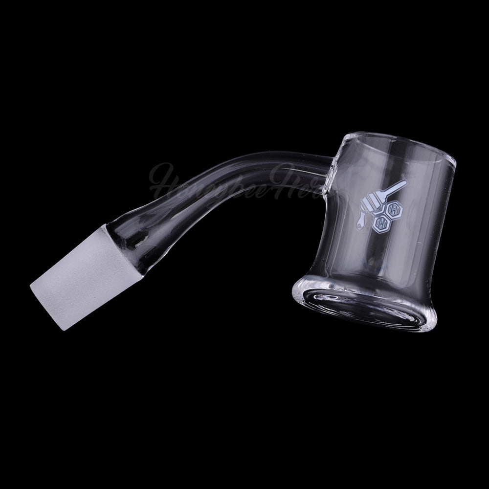 Honeybee Herb Honey Mug 45° Quartz Banger - 25mm | 3mm Thick
