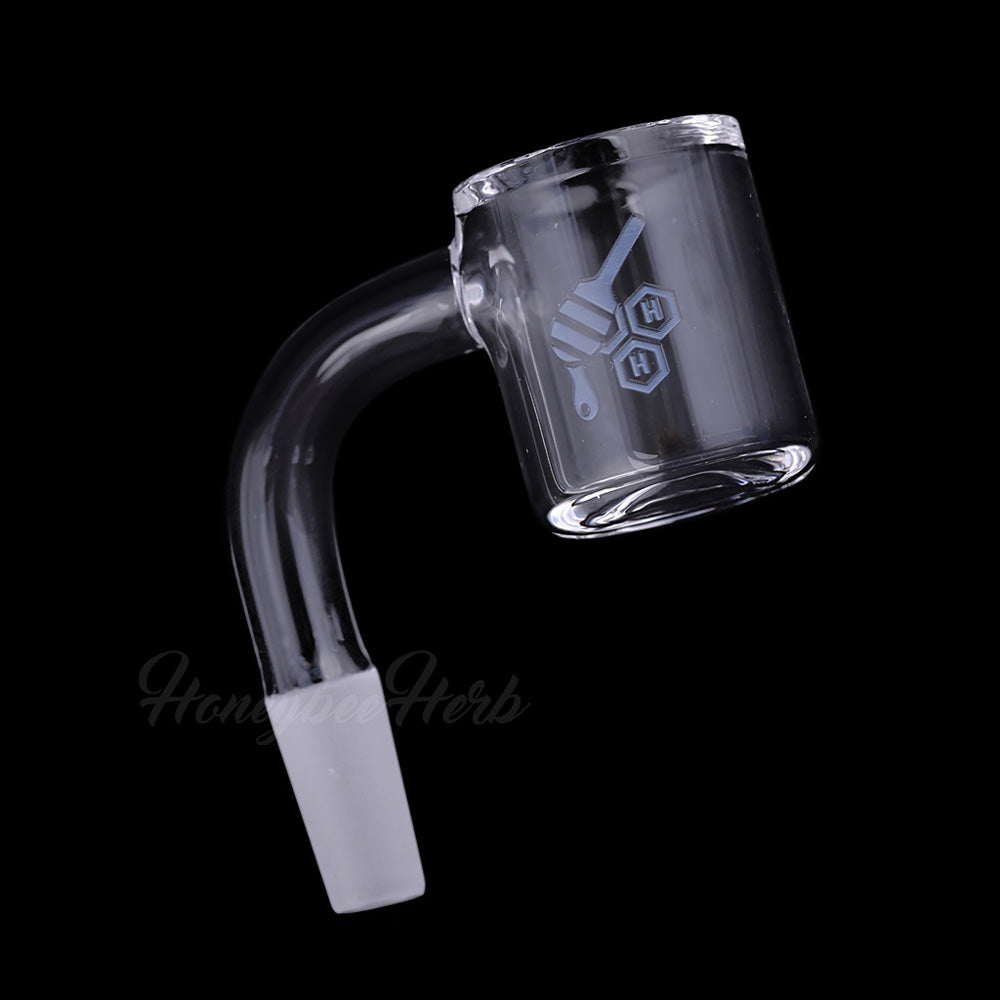 25mm Quartz Banger 90° - Honeybee Herb Original Bevel | YL